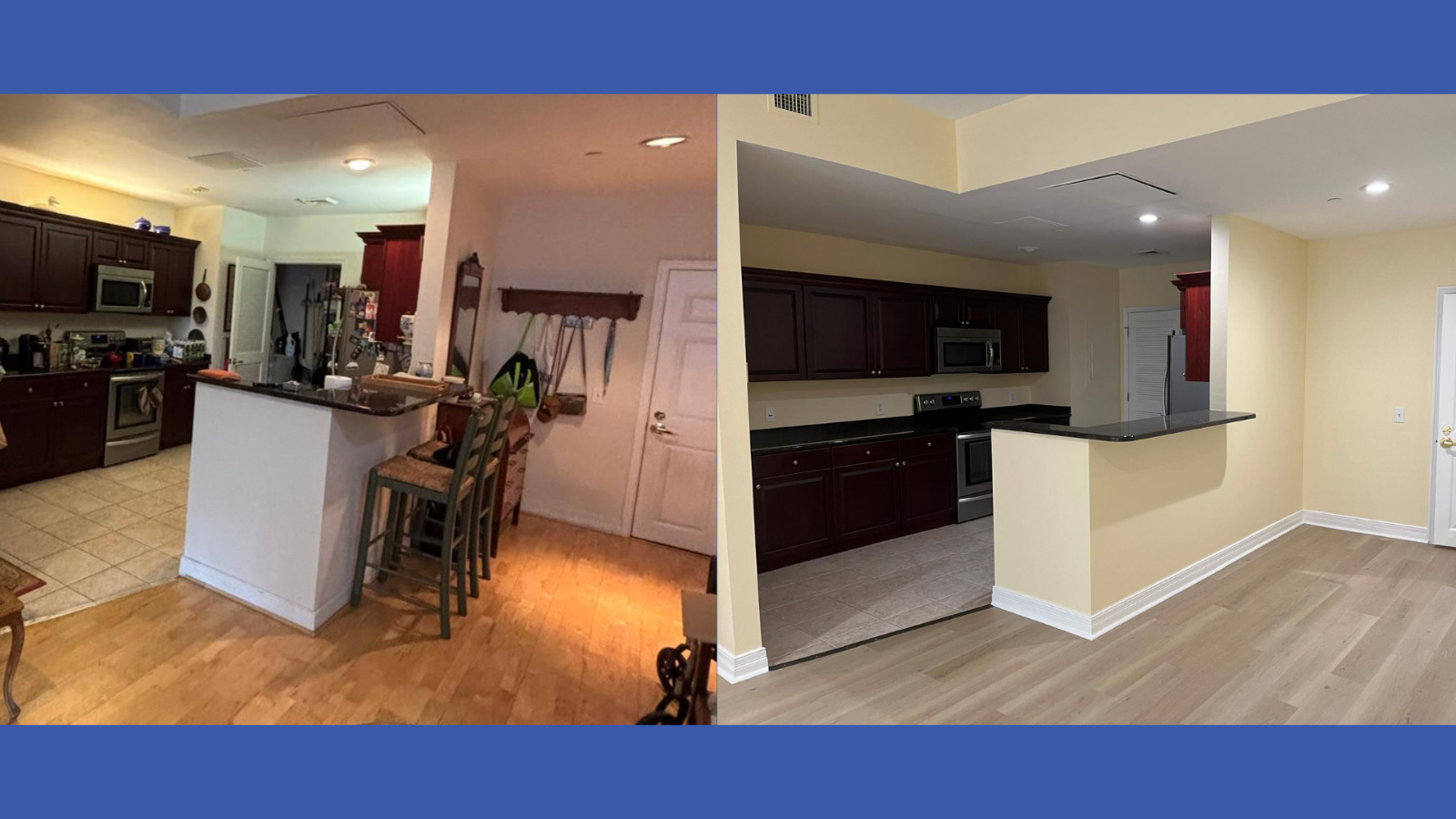 See the transformation of this Philadelphia kitchen from an outdated space into a modern, functional kitchen designed for everyday living.